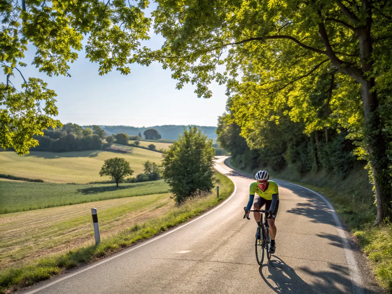 A cyclist demonstrating advanced bike handling skills during a skill development workshop, highlighting the importance of technique and control.